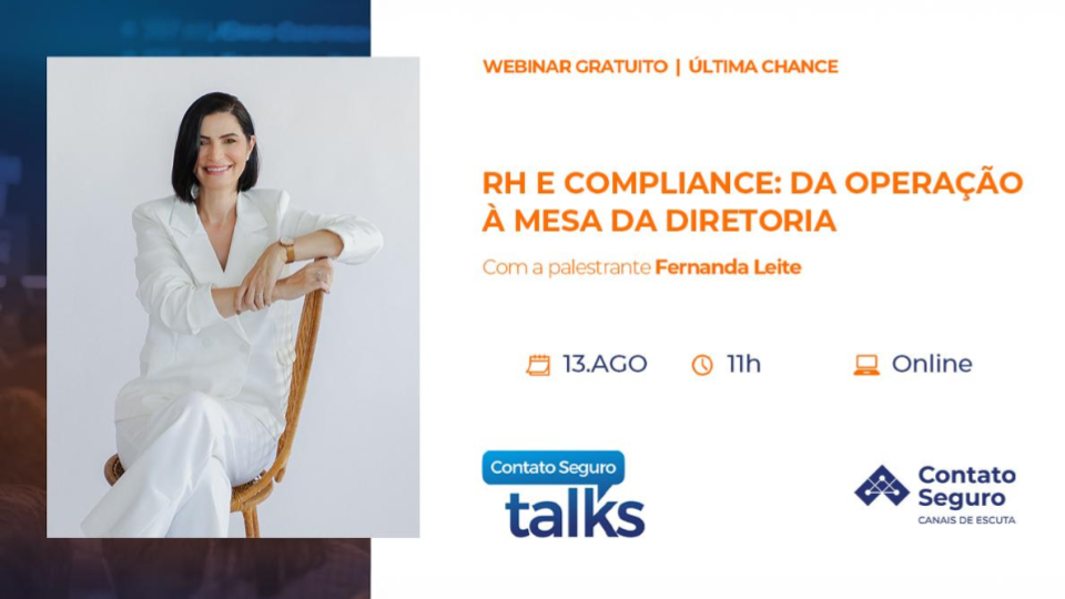 Fernanda Leite, uma das principais referências em saúde mental no trabalho, segurança ocupacional e gestão de riscos.